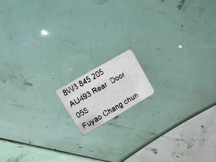 SZYBA BOCZNA DRZWI LEWY TYŁ AUDI A5 8W 8W8845205 2018R