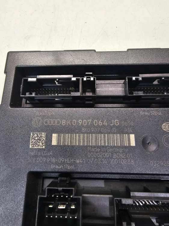 MODUŁ STEROWNIK KOMFORTU AUDI A4 B8 A5 8T Q5 8R LIFT 8K0907064JG
