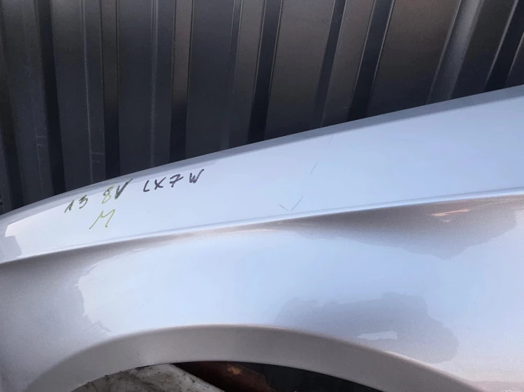 BŁOTNIK LEWY PRZÓD AUDI A3 8V LX7W 3-DRZWI, SPORTBACK 2011-2018 !!