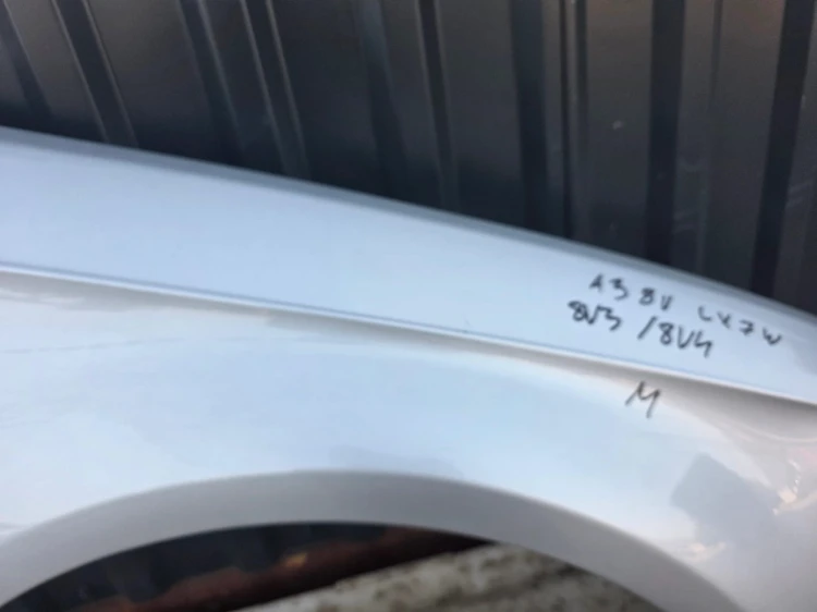 BŁOTNIK PRAWY PRZÓD AUDI A3 8V LX7W 3-DRZWI SPORTBACK 2011-2018 !!!