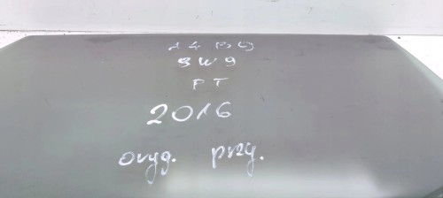 SZYBA DRZWI PRAWY TYŁ AUDI A4 B9 8W9 ORYGINALNIE PRZYCIEMNIANA 2016R