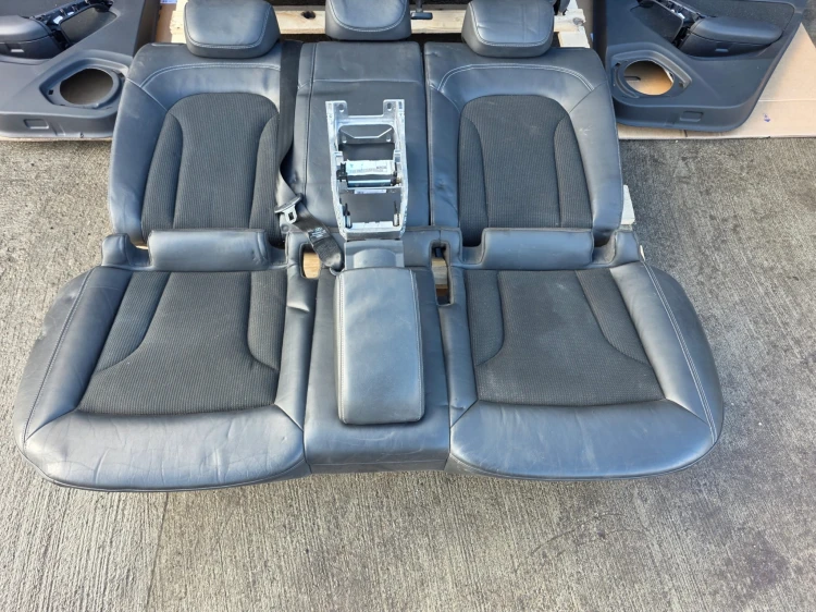 FOTEL FOTELE AUDI Q3 8U S LINE SKÓRA + MATERIAŁ KOMPLET !!!