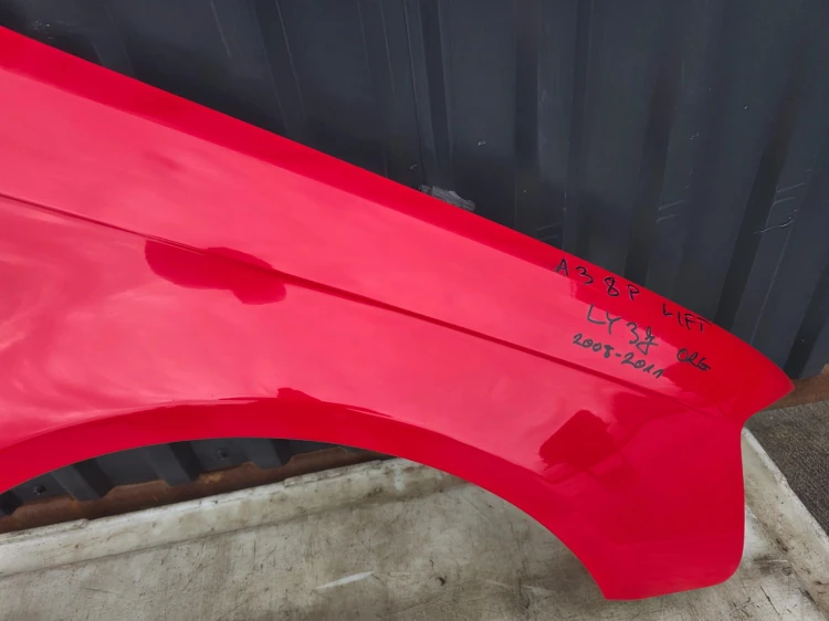 BŁOTNIK PRAWY PRZÓD AUDI A3 8P LIFT LY3J 2008-2012 ORYGINAŁ !!!