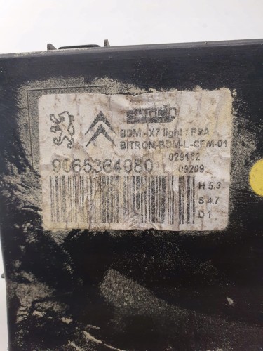 MODUŁ STEROWNIK FOTELA CITROEN C5 III 9665364080