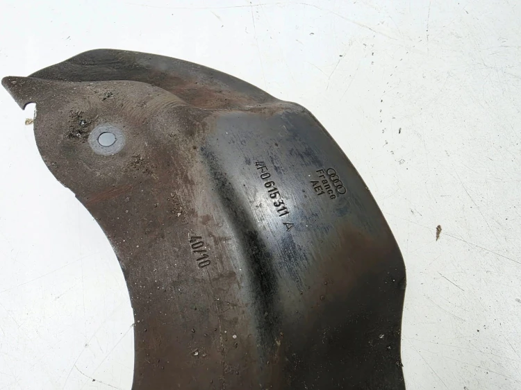 OSŁONA TARCZY HAMULCOWEJ LEWY PRZÓD AUDI A6 C6 4F0615311A