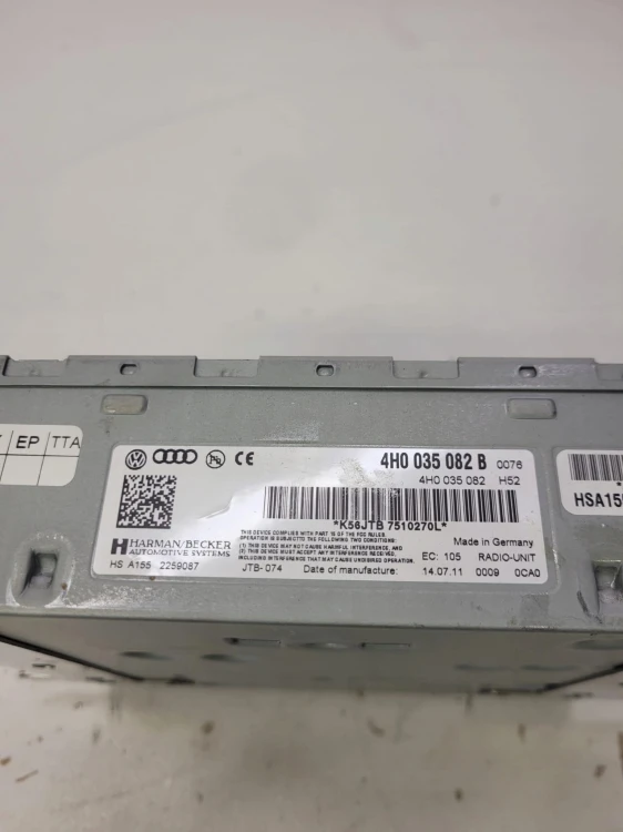TUNER RADIOWY UNIT AUDI A8 D4 4H0035082B
