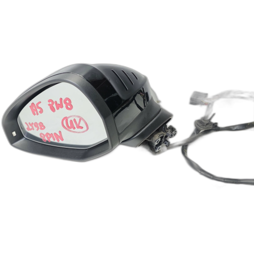 LUSTERKO ZEWNĘTRZNE LEWE AUDI A5 8W8 SPORTBACK LY9B 8 PIN UK