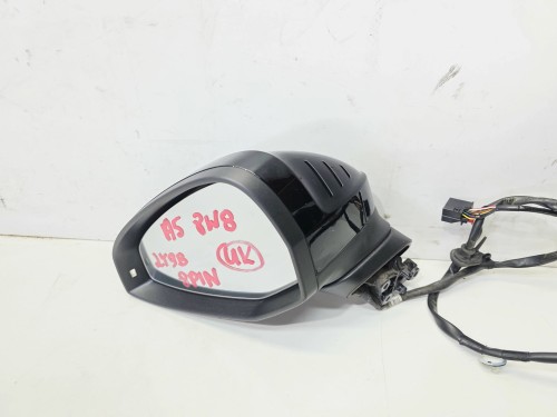 LUSTERKO ZEWNĘTRZNE LEWE AUDI A5 8W8 SPORTBACK LY9B 8 PIN UK