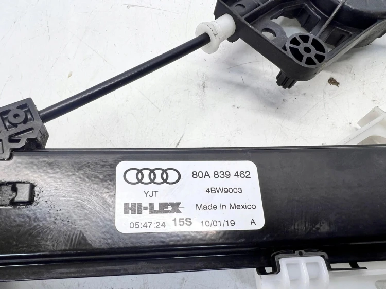 MECHANIZM PODNOSZENIA SZYBY PRAWY TYŁ AUDI Q5 FY 80A839462