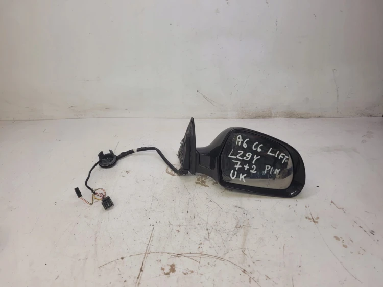LUSTERKO PRAWE AUDI A6 C6 LIFT LZ9Y 7+2 PIN UK