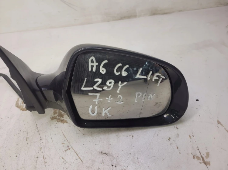 LUSTERKO PRAWE AUDI A6 C6 LIFT LZ9Y 7+2 PIN UK