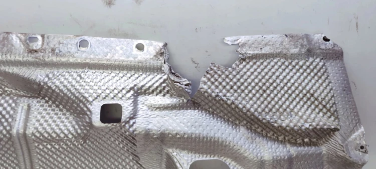 OSŁONA TERMICZNA TUNELU AUDI A6 C8 A7 4K0804160E