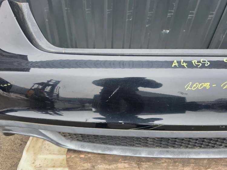 ZDERZAK TYŁ AUDI A4 B8 SEDAN S LINE LZ9Y 2008-2011 KOMPLETNY ORYGINAŁ !!!