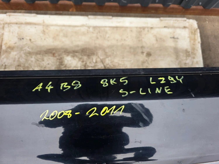 ZDERZAK TYŁ AUDI A4 B8 SEDAN S LINE LZ9Y 2008-2011 KOMPLETNY ORYGINAŁ !!!