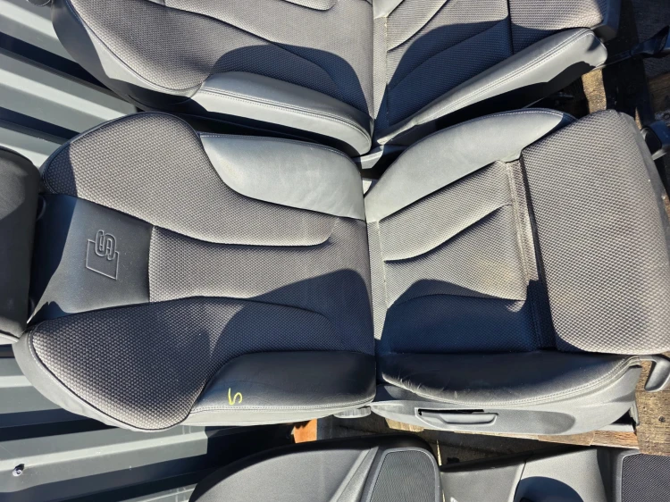 FOTEL FOTELE KOMPLET AUDI A3 8V SEDAN 5-DRZWI SKÓRA+MATERIAŁ S LINE !!!