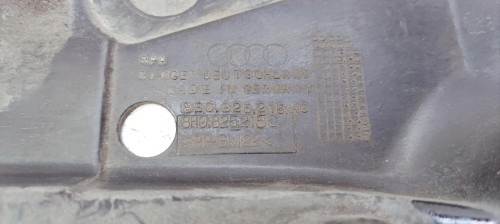 OSŁONA PODWOZIA LEWY TYŁ AUDI A4 B7 8H0825215C