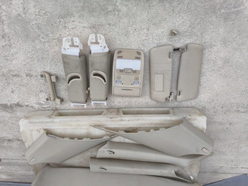PODSUFITKA KOMPLETNA AUDI A5 8T COUPE 8T0867501 V95 LEINENBEIGE ORYGINAŁ !!