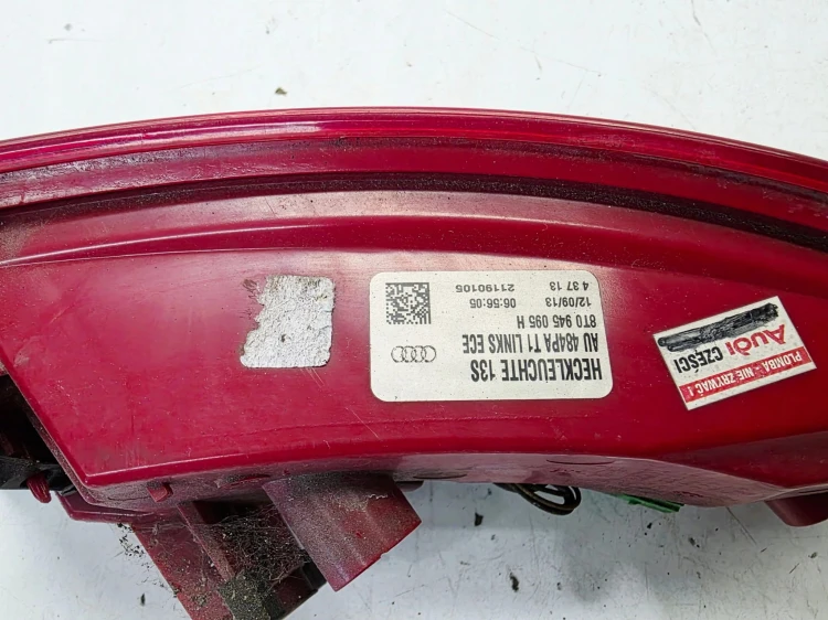 LAMPA LEWY TYŁ Z BŁOTNIKA LED AUDI A5 8T LIFT 8T0945095H