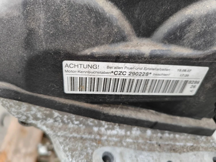 SILNIK KOMPLETNY 1.4 TFSI TSI CZC CZCA AUDI VW SEAT SKODA ORYGINAŁ *3* !!!
