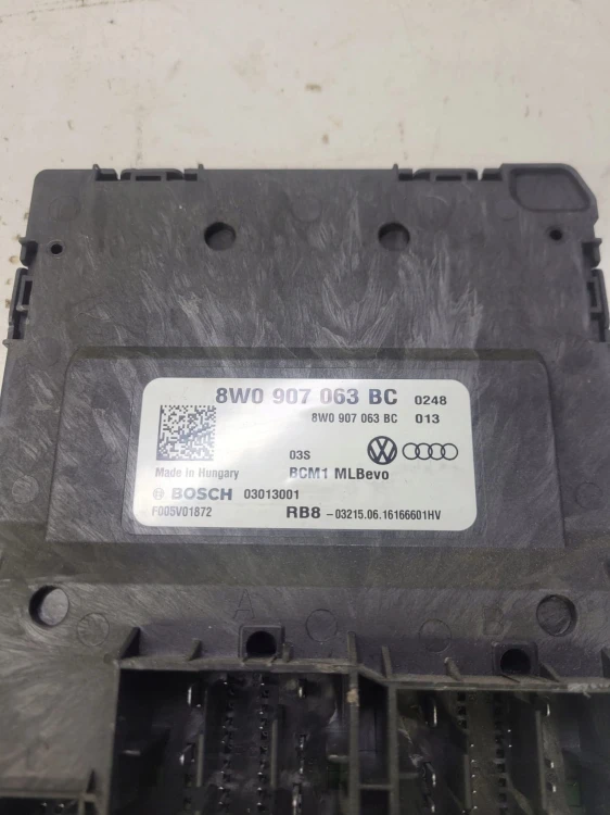 MODUŁ KOMFORTU AUDI A4 B9 A5 8W0907063BC LEGALNY