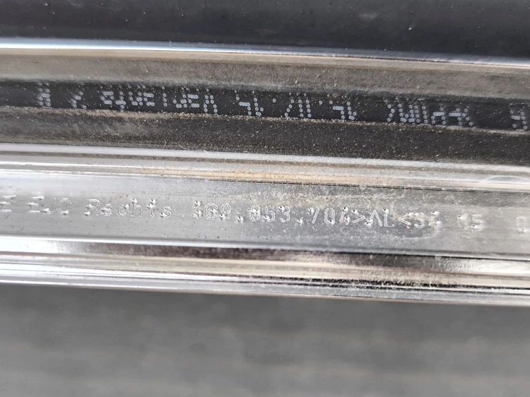 LISTWA CHROM PRAWA KAROSERYJNA AUDI A6 C7 AVANT KOMBI 4G9853704 ORYGINAŁ