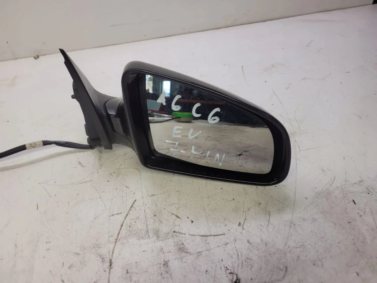 LUSTERKO PRAWE AUDI A6 C6 7 PIN EUROPA CZARNE