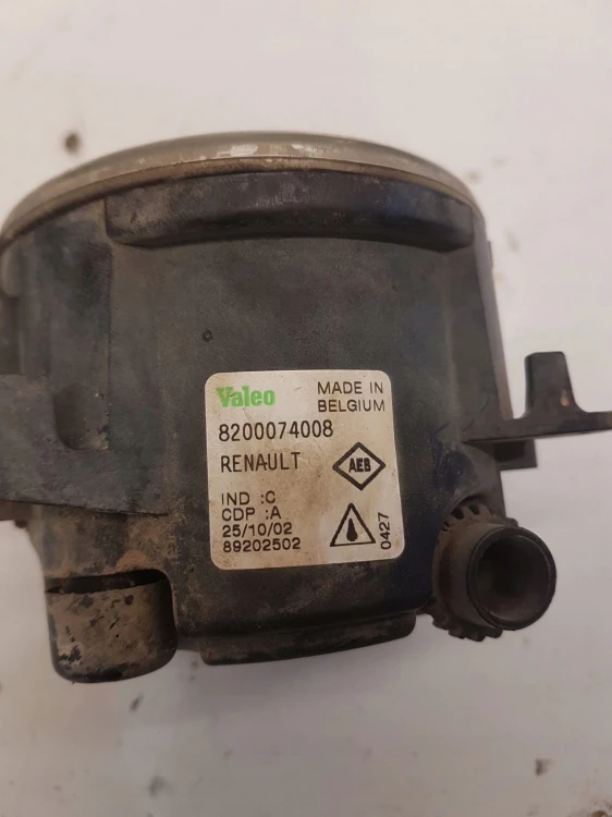 HALOGEN LEWY PRZÓD RENAULT SCENIIC III 89202502