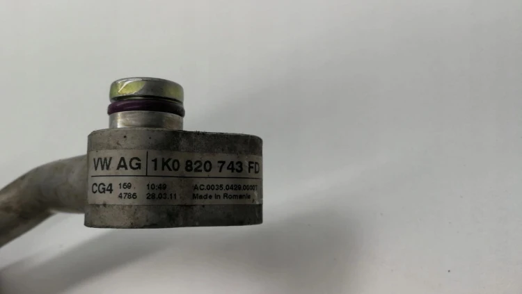 WĄŻ PRZEWÓD KLIMATYZACJI AUDI VW SEAT 1K0820743FD