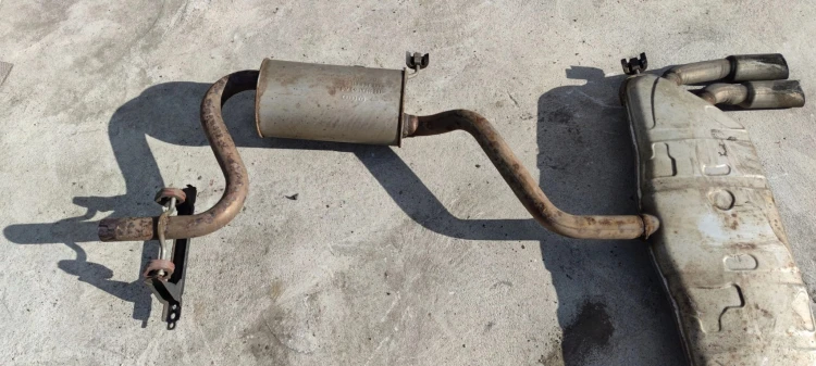 TŁUMIK WYDECH AUDI A3 8P VW SEAT SKODA 1K6253611AL