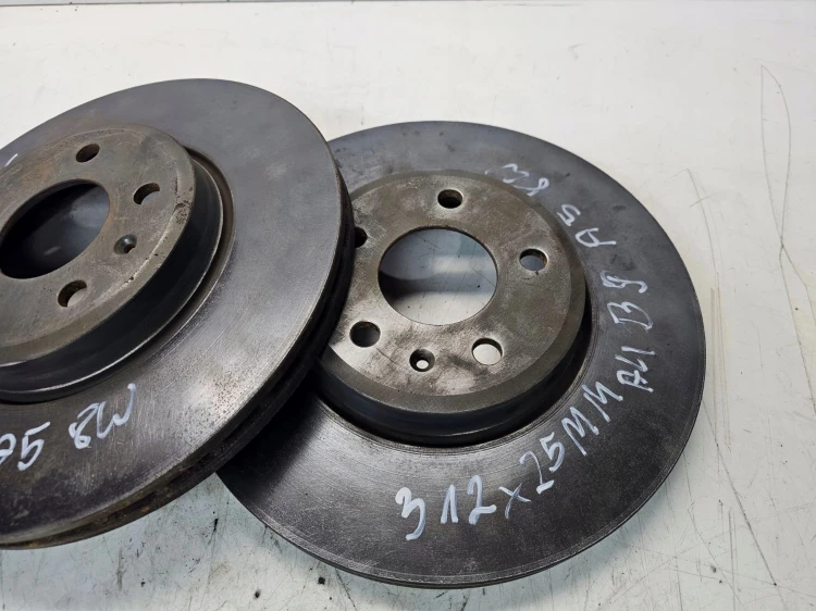 TARCZA TARCZE HAMULCOWE PRZÓD AUDI A4 B9 A5 8W 312MM 25MM ORYGINAŁ