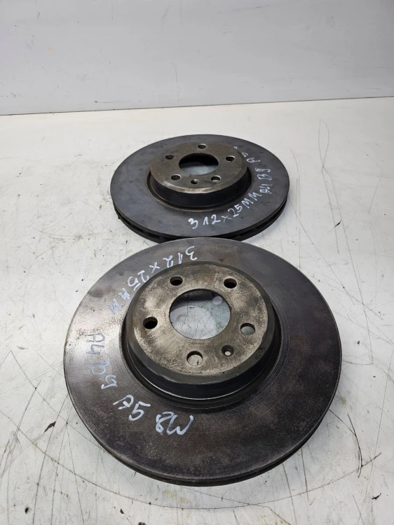 TARCZA TARCZE HAMULCOWE PRZÓD AUDI A4 B9 A5 8W 312MM 25MM ORYGINAŁ