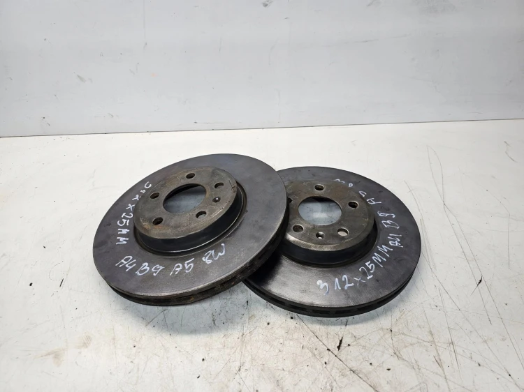 TARCZA TARCZE HAMULCOWE PRZÓD AUDI A4 B9 A5 8W 312MM 25MM ORYGINAŁ