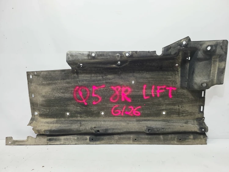 OSŁONA PŁYTA PODWOZIA LEWA DUŻA AUDI Q5 8R LIFT 8R0825207E 6/26