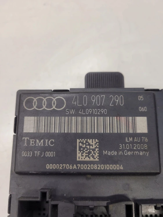 STEROWNIK MODUŁ DRZWI AUDI Q7 4L 4L0907290