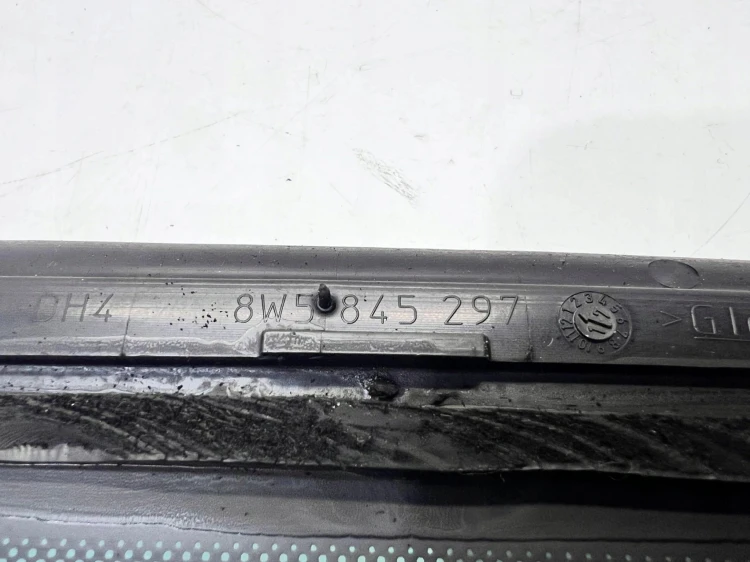 SZYBA KAROSERYJNA LEWY TYŁ AUDI A4 B9 SEDAN 8W5845297 2016R