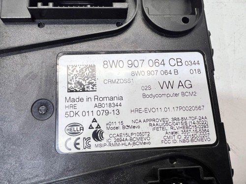 MODUŁ KOMFORTU STEROWNIK AUDI A4 B9 A5 8W0907064CB 8W0907064B