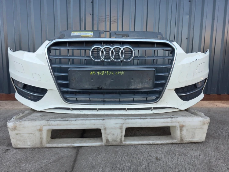 ZDERZAK PRZÓD KOMPLETNY AUDI A3 8V 3-DRZWI SPORTBACK LY9K 2011-2015 !!!