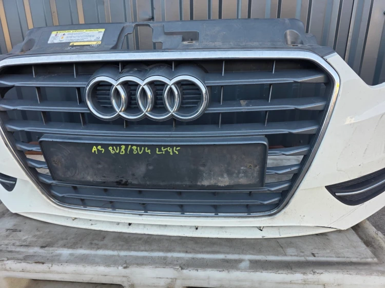 ZDERZAK PRZÓD KOMPLETNY AUDI A3 8V 3-DRZWI SPORTBACK LY9K 2011-2015 !!!