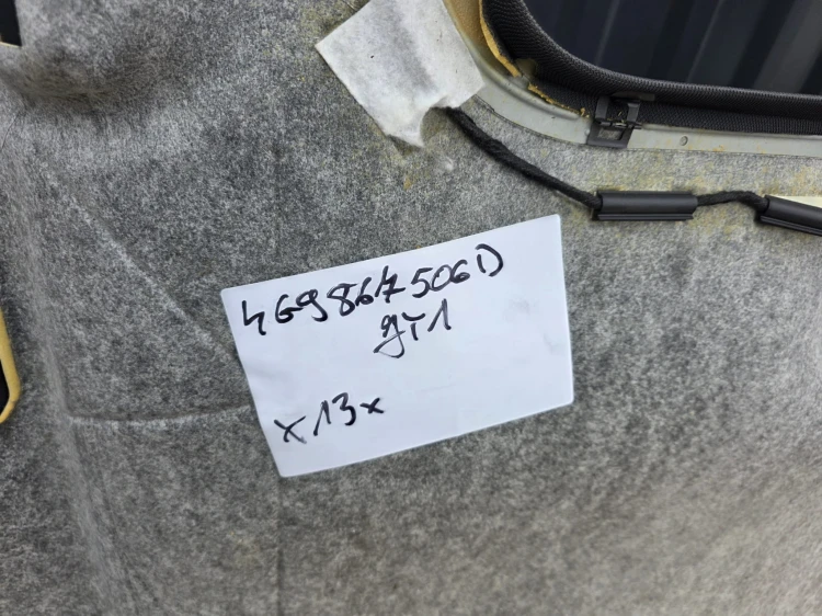 PODSUFITKA AUDI A6 C7 AVANT / KOMBI S LINE 4G9867506D JY1 PANORAMA KOMPLET