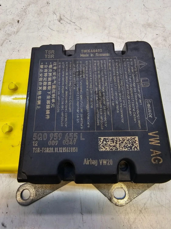 SENSOR PODUSZEK AIR BAG AUDI A3 8V VW 5Q0959655L