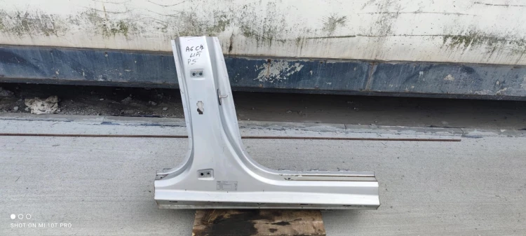 ĆWIARTKA PRÓG SŁUPEK B PRAWY AUDI A6 C7 LIFT