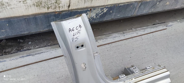 ĆWIARTKA PRÓG SŁUPEK B PRAWY AUDI A6 C7 LIFT