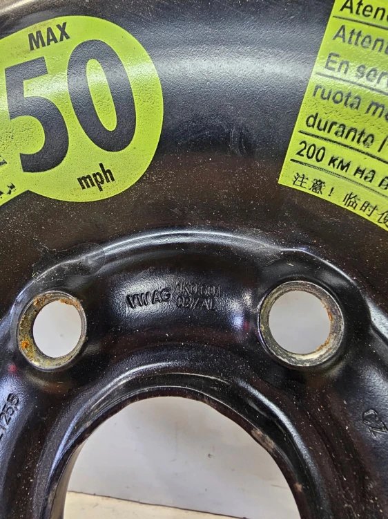 KOŁO DOJAZDOWE AUDI A3 8P VW SEAT 1K0601027AL R16