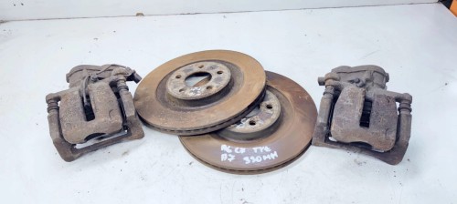 ZACISK HAMULCOWY TYŁ KOMPLET AUDI A6 C7 A7 330 MM