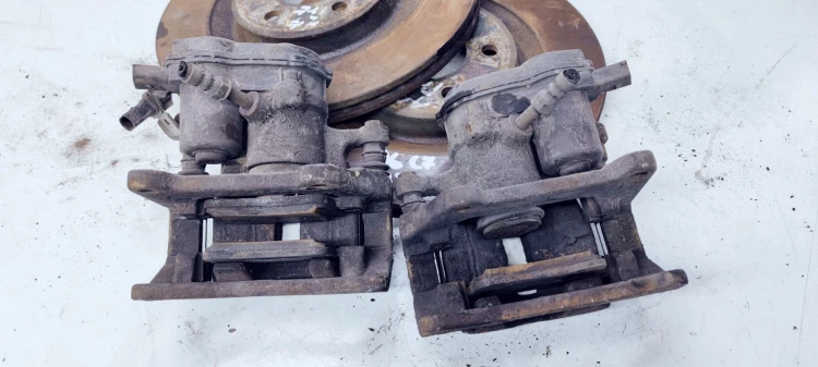 ZACISK HAMULCOWY TYŁ KOMPLET AUDI A6 C7 A7 330 MM