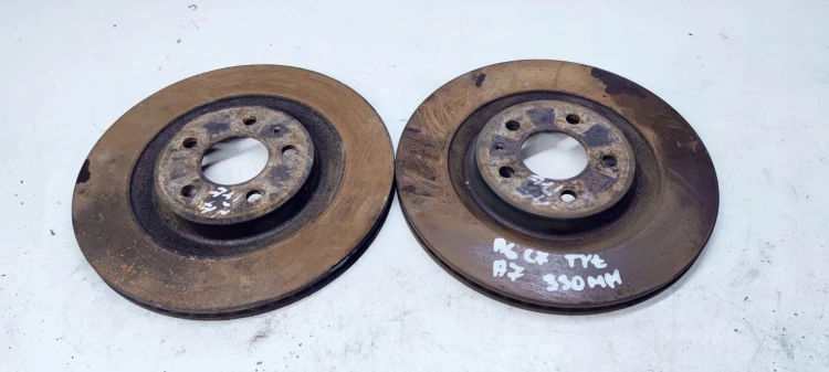 ZACISK HAMULCOWY TYŁ KOMPLET AUDI A6 C7 A7 330 MM