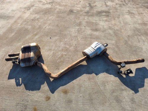 TŁUMIK WYDECH KOMPLET AUDI A4 B9 A5 8W 2.0 TDI 8W0253411Q 8W0253611D