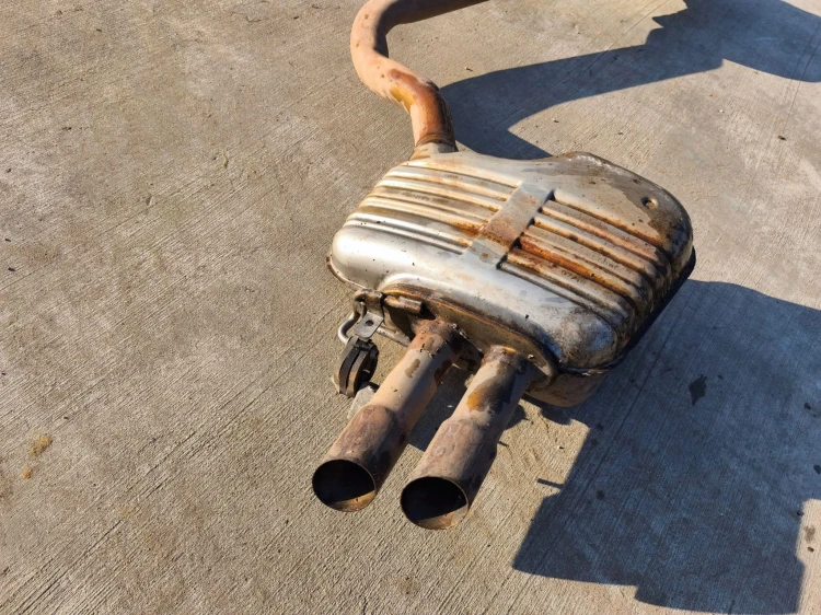 TŁUMIK WYDECH KOMPLET AUDI A4 B9 A5 8W 2.0 TDI 8W0253411Q 8W0253611D