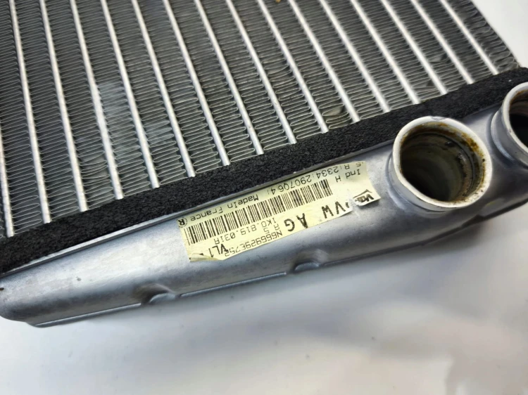 NAGRZEWNICA WODNA WYMIENNIK CIEPŁA AUDI A3 VOLKSWAGEN SEAT SKODA 1K0819031A
