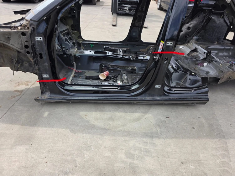 ĆWIARTKA PRÓG SŁUPEK A SŁUBEK B AUDI A3 8V SPORTBACK 5-DRZWI LEWA STRONA